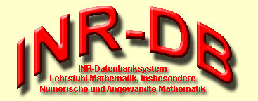INR-Datenbanksystem LS NAM